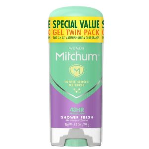 Mitchum Antiperspirant Deodorant Stick for Women Twin Pack