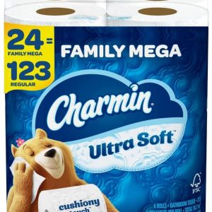 Charmin Ultra Soft Cushiony Touch Toilet Paper