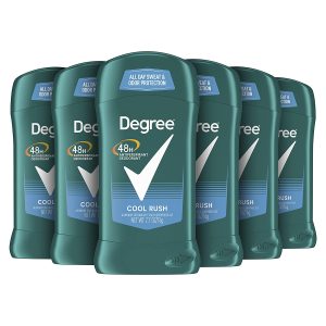 Degree Men Antiperspirant Deodorant 48-Hour Pack of 6